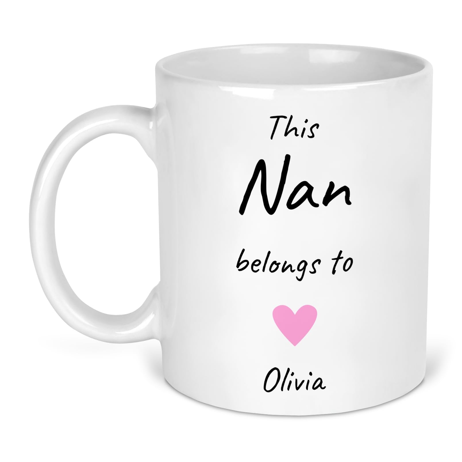 Personalised This Nan Belongs To Mug with Names