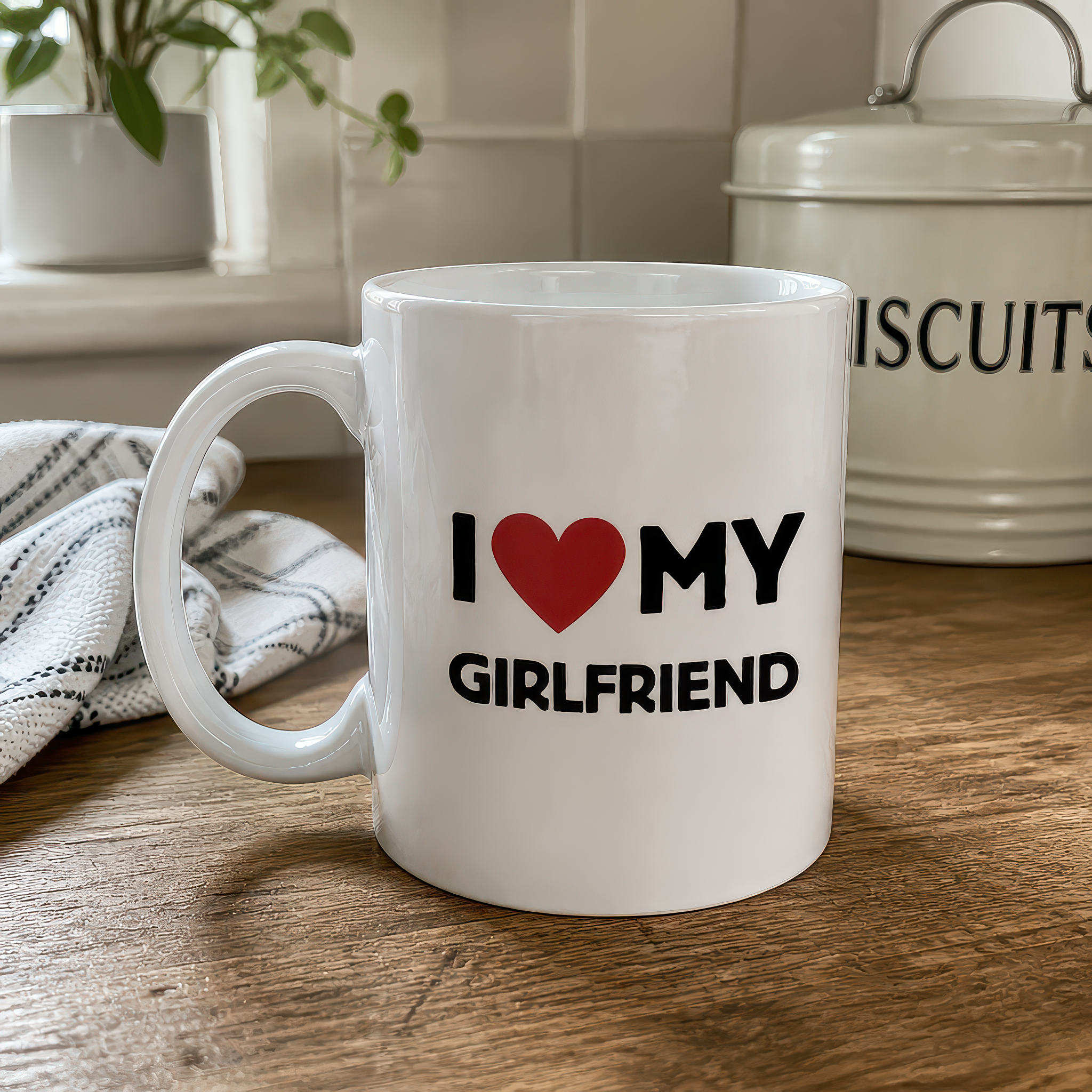 I Love My Girlfriend Mug