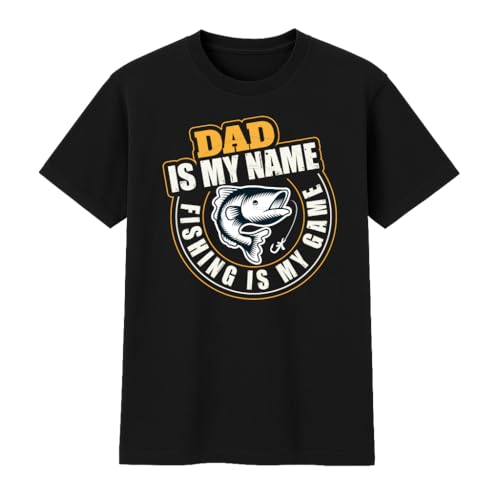 Dad Is My Name Fishing Is My Game T-Shirt