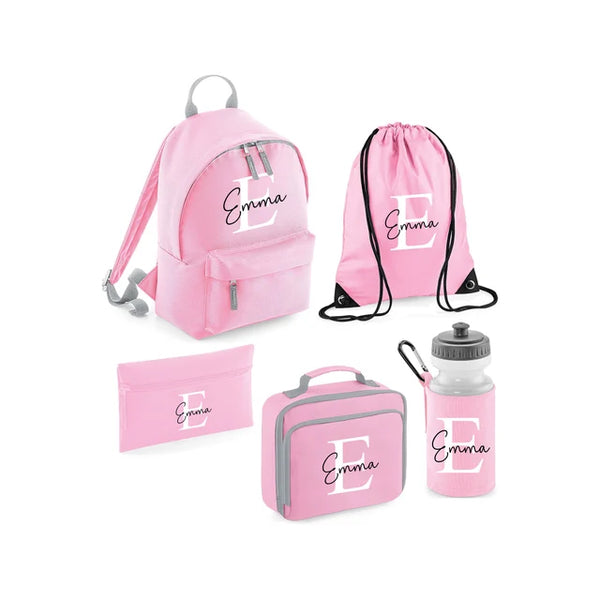 Personalised Kids Back to School Set