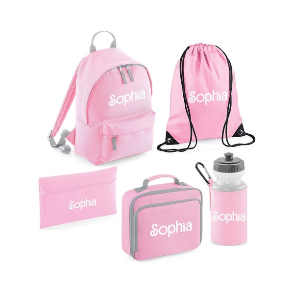 Personalised Kids Back to School Set