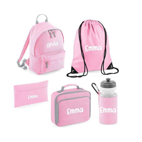 Personalised Kids Back to School Set