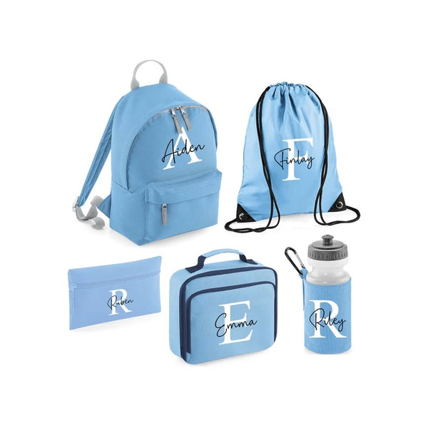 Personalised Kids Back to School Set