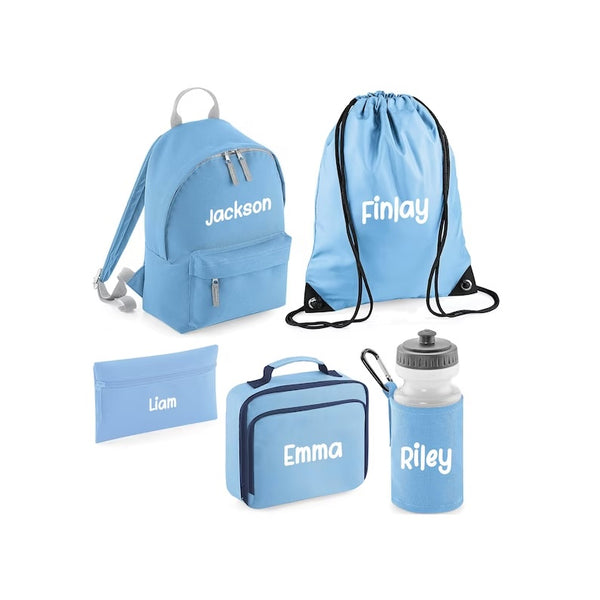 Personalised Kids Back to School Set