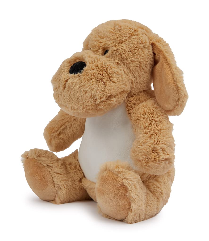 Personalised Brown Dog Plush Soft Toy additional product photo