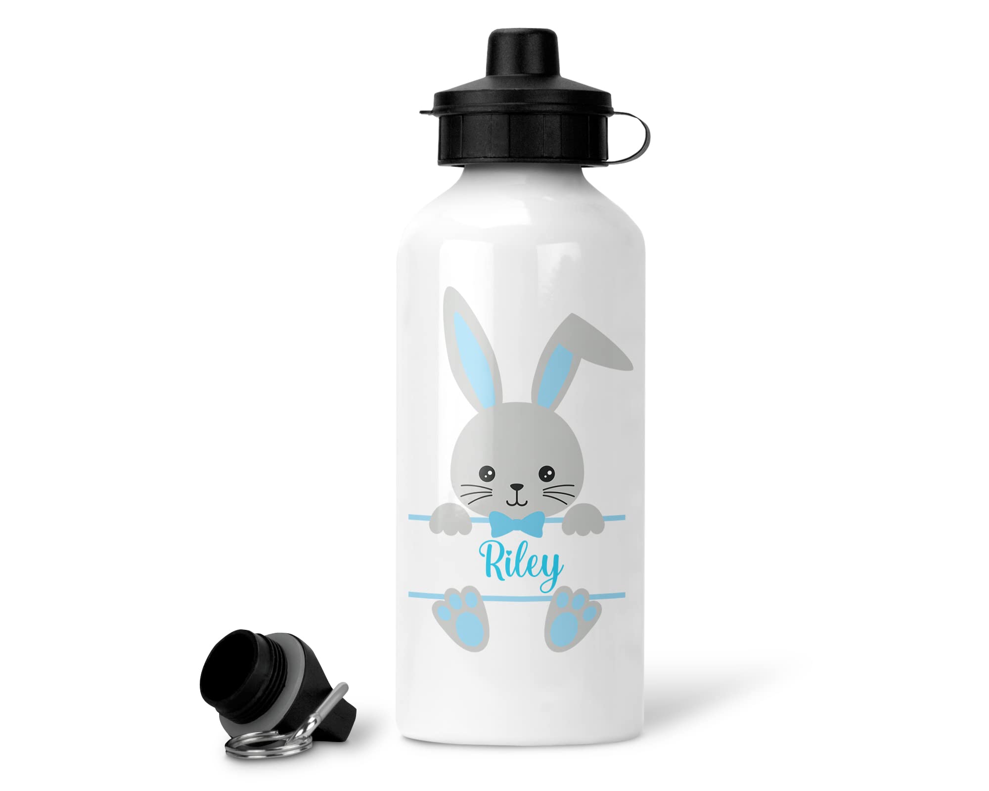 Personalised Bunny Monogram Water Bottle additional product photo