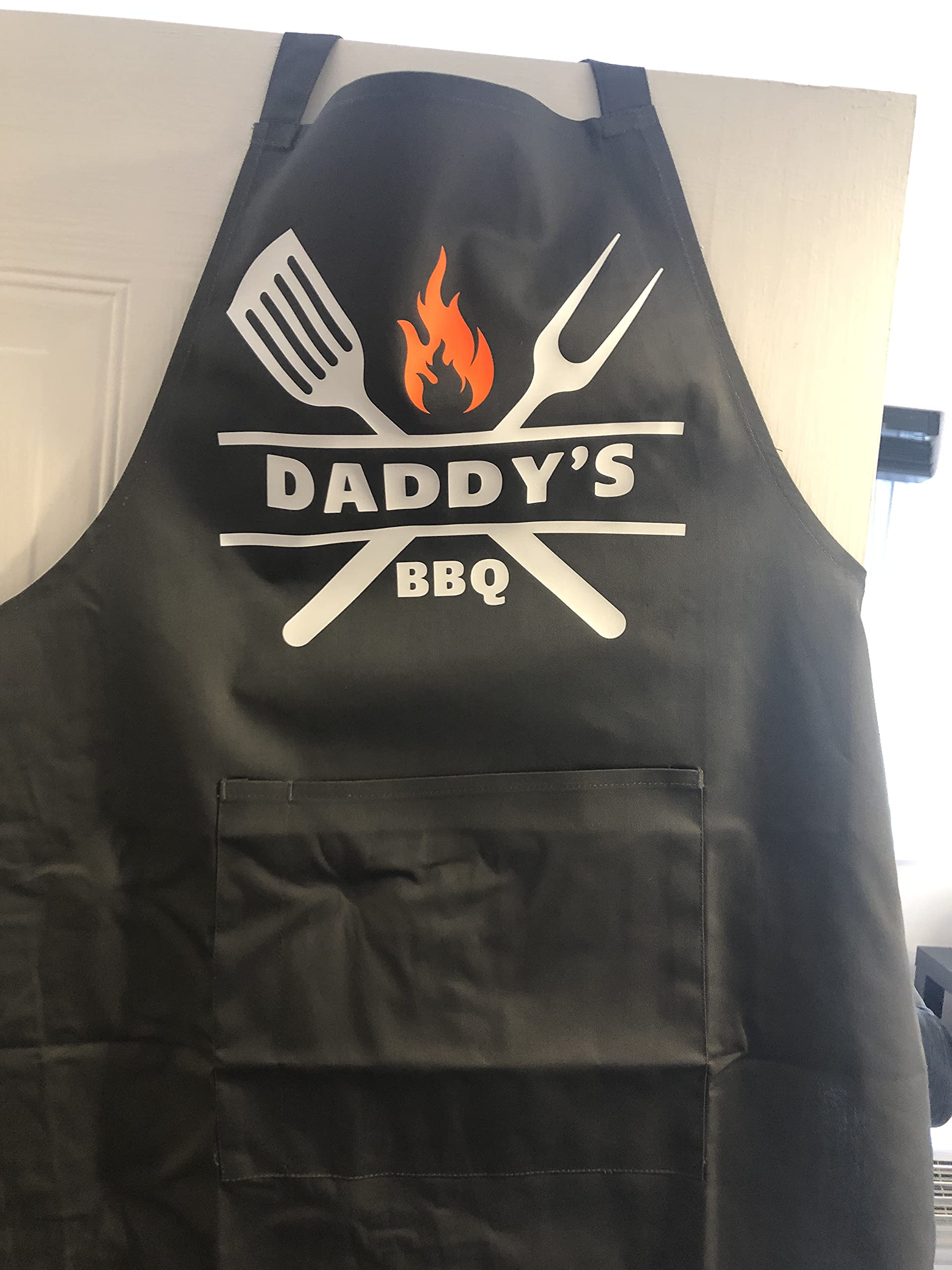 Personalised Dad BBQ Apron additional product photo