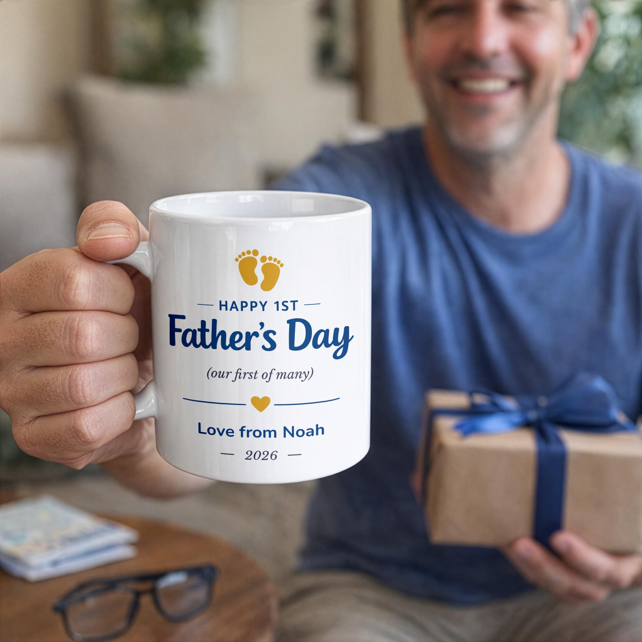 Personalised First Father's Day Mug from Baby additional product photo