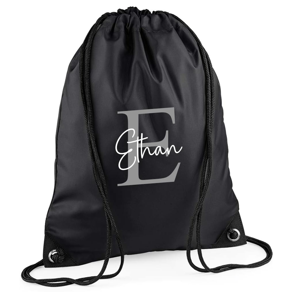Personalised Grey Initial School Set additional product photo