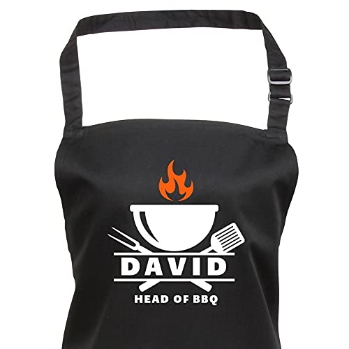 Personalised Head of BBQ Apron