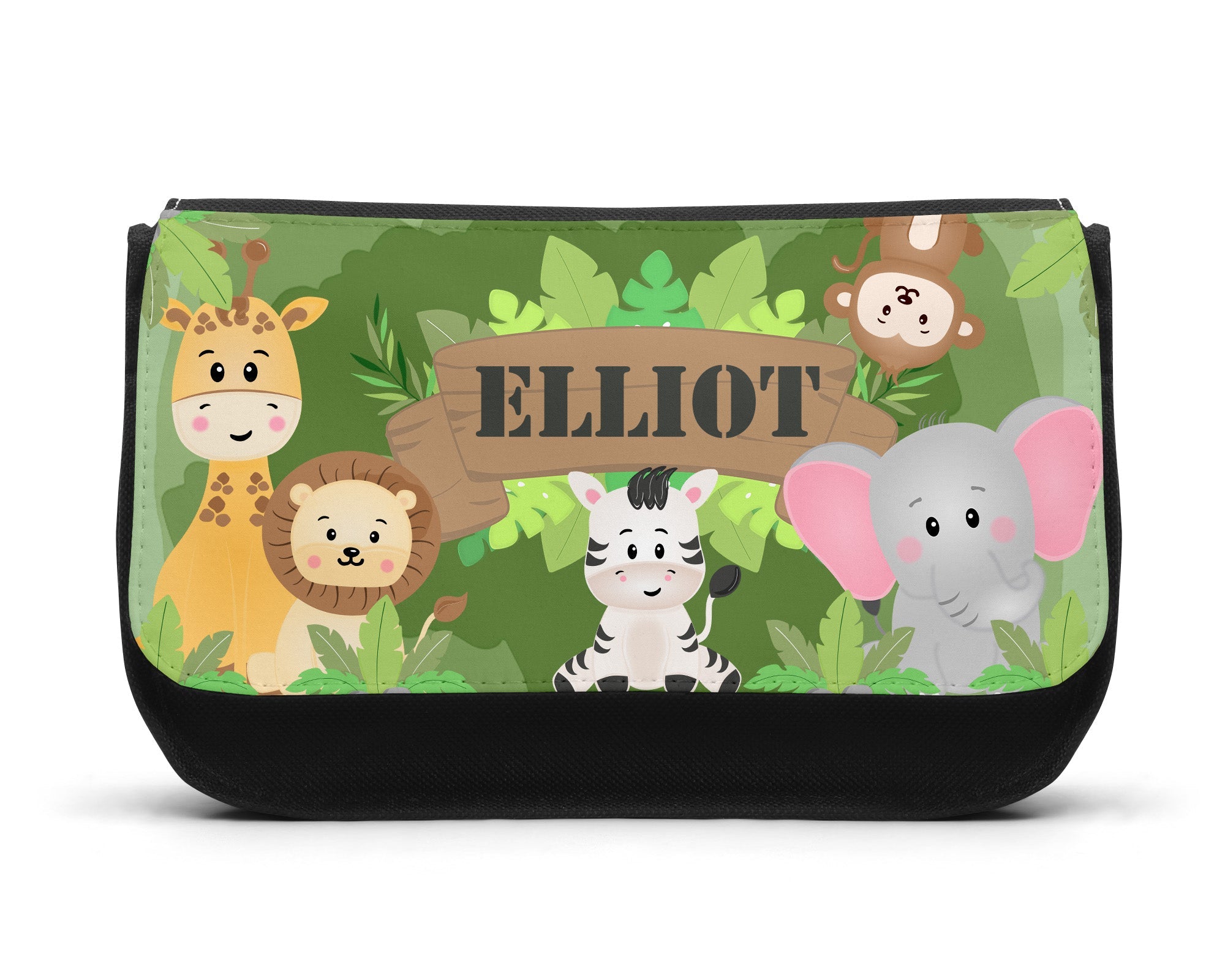Personalised Jungle Pencil Case - Chicken Craft Ltd