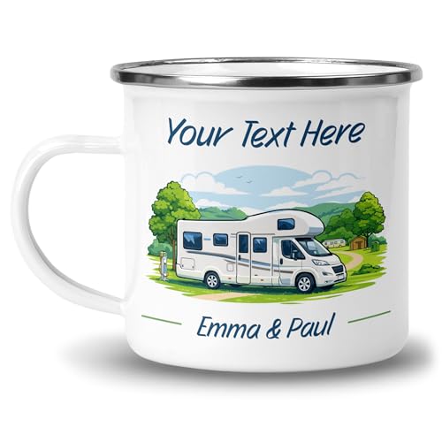 Personalised Overcab Custom Colour Mug with Name and Text product image