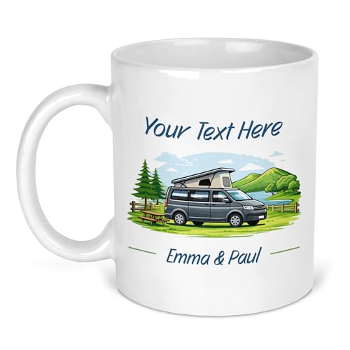 Personalised Panel Van Custom Colour Design Design Ceramic Mug with Name