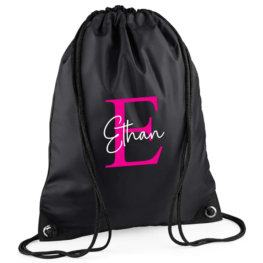 Personalised Pink Initial School Set additional product photo