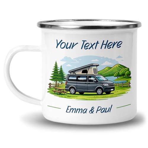 Personalised Pop Top Custom Colour Mug with Name and Text product image