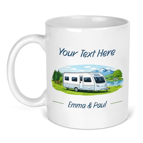 Personalised Single Axle Custom Colour Design Design Ceramic Mug with Name