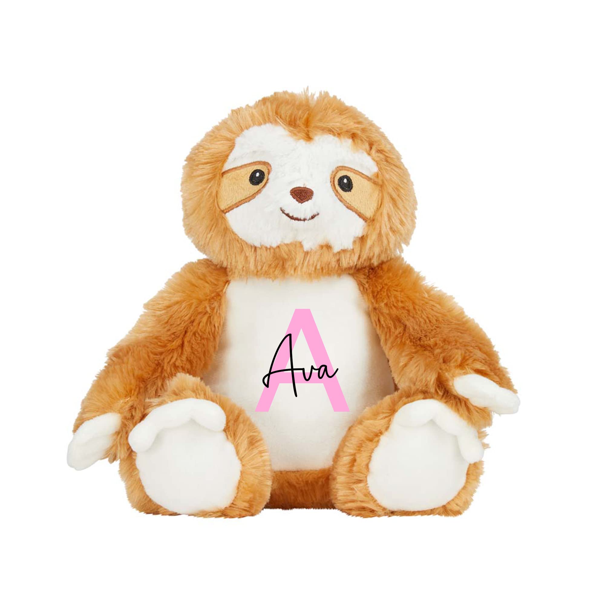 Personalised Sloth Teddy Soft Toy additional product photo