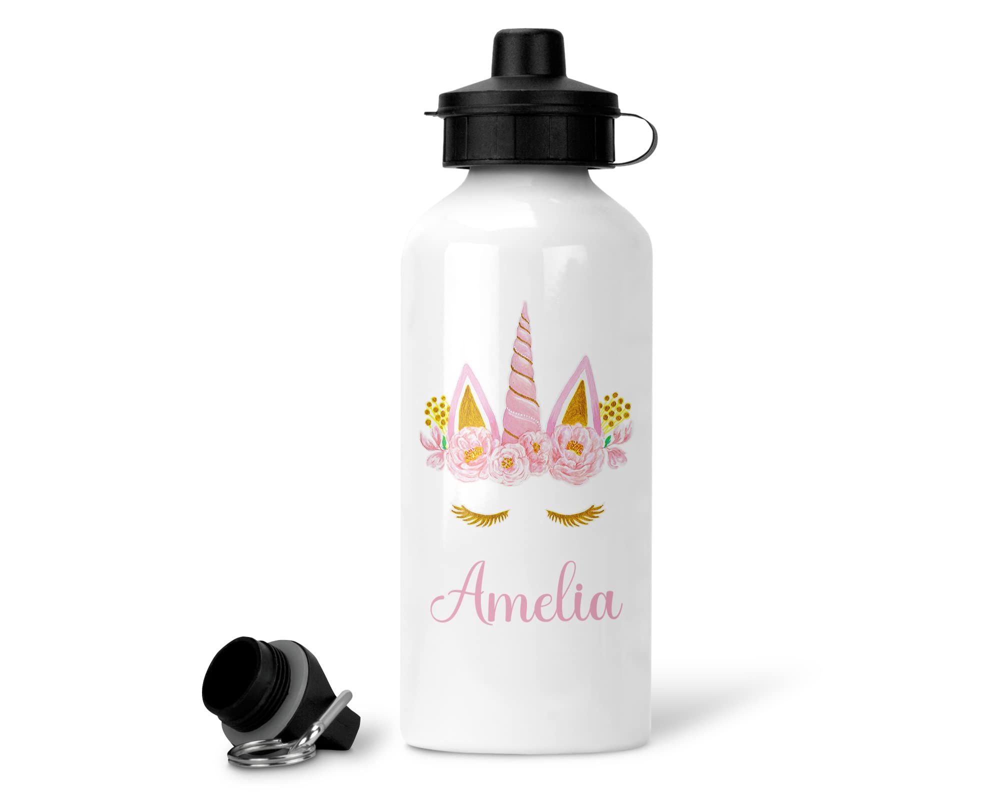 Personalised Unicorn Water Bottle additional product photo