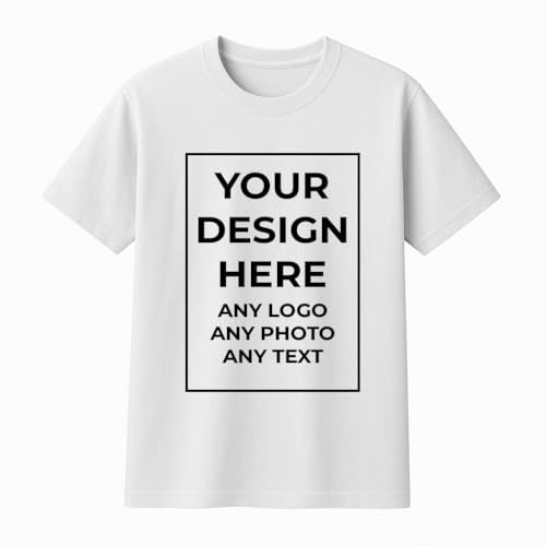 Personalised White T-Shirt with Logo or Artwork