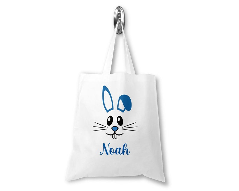 Personalised Easter Bunny Tote Bag