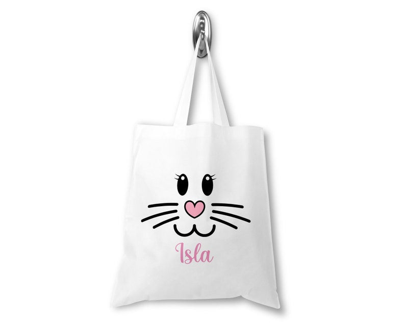 Personalised Easter Bunny Tote Bag