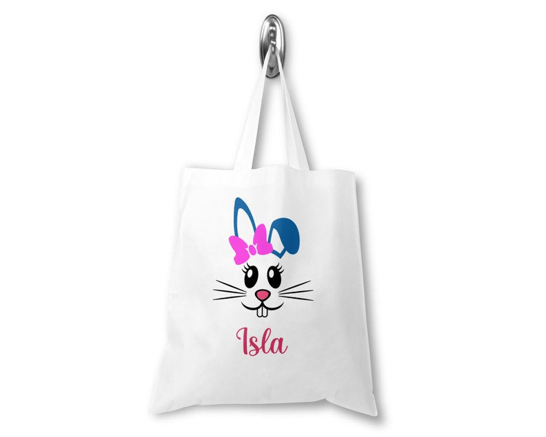 Personalised Easter Bunny Tote Bag