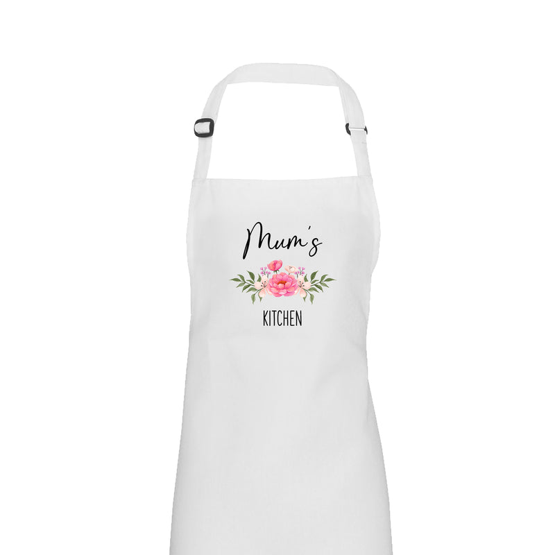 Floral Mum's Kitchen Apron