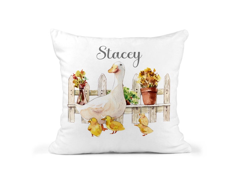 Personalised Goose Cushion