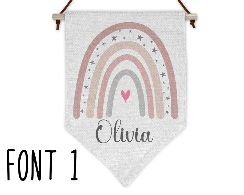 Personalised Rainbow Flag