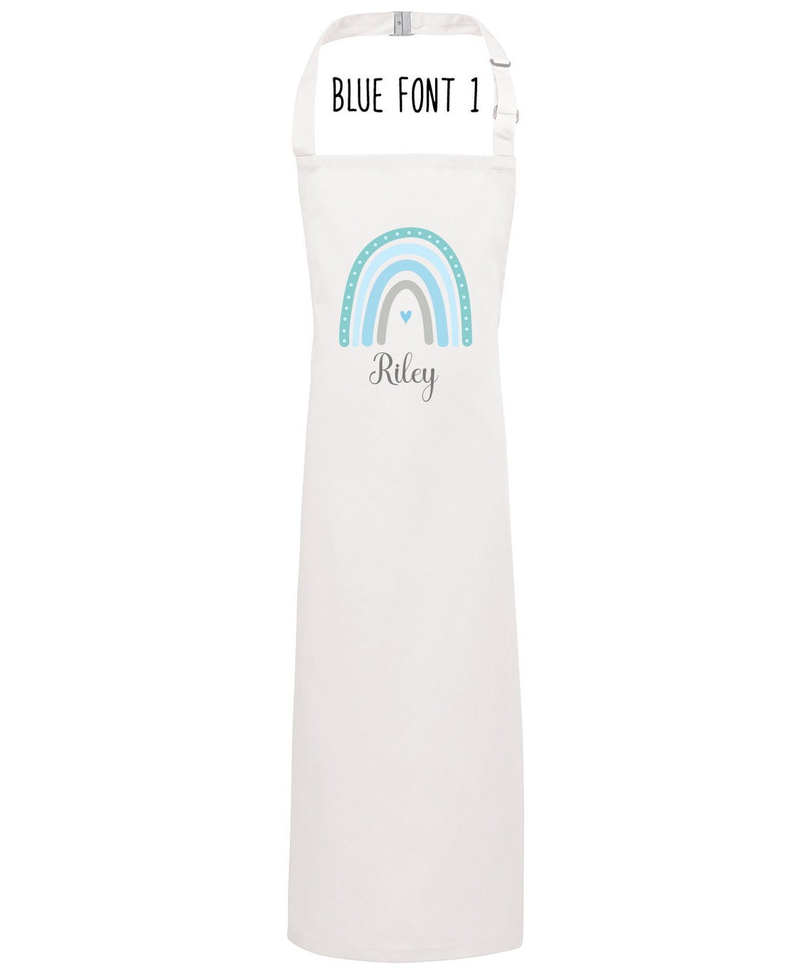 Personalised Rainbow Childs Apron