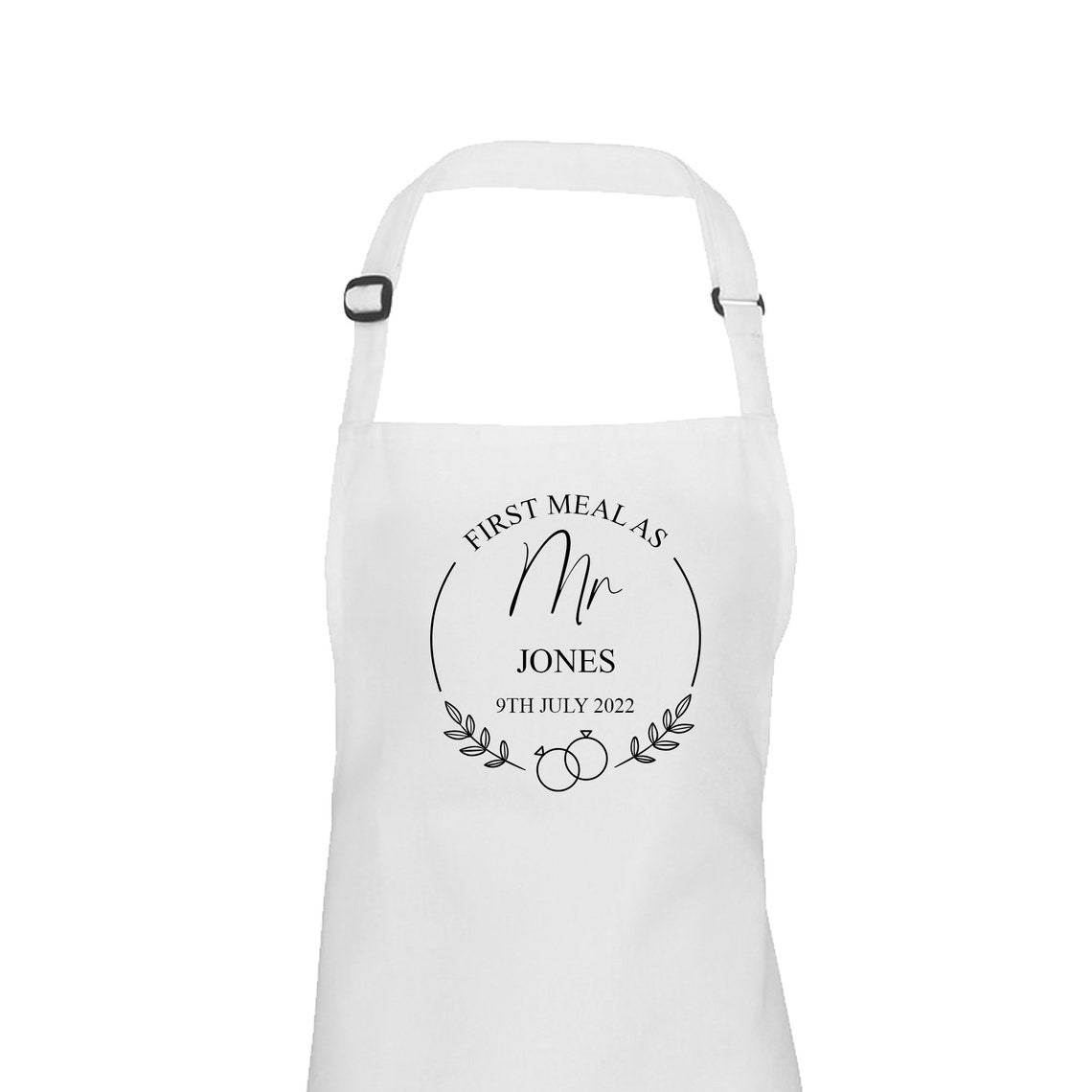 Personalised Wedding Apron