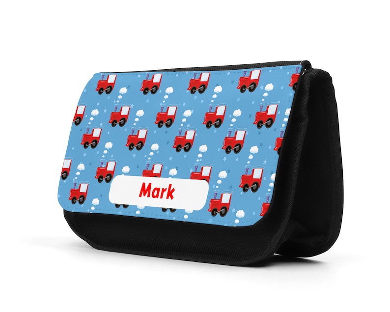 Personalised Train Pencil Case