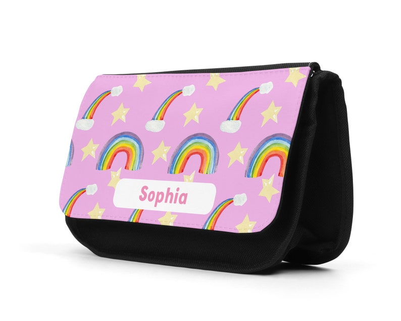Personalised Rainbow Pencil Case