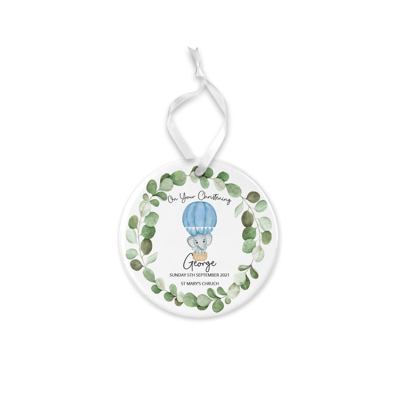 Personalised Christening Ornament