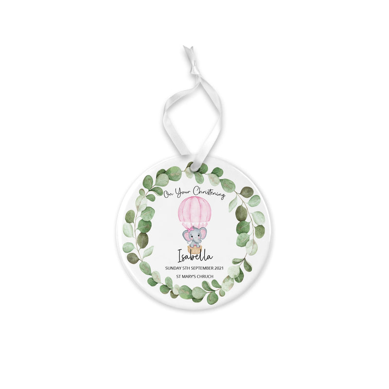 Personalised Christening Ornament