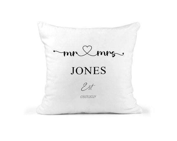 Personalised Wedding Cushion