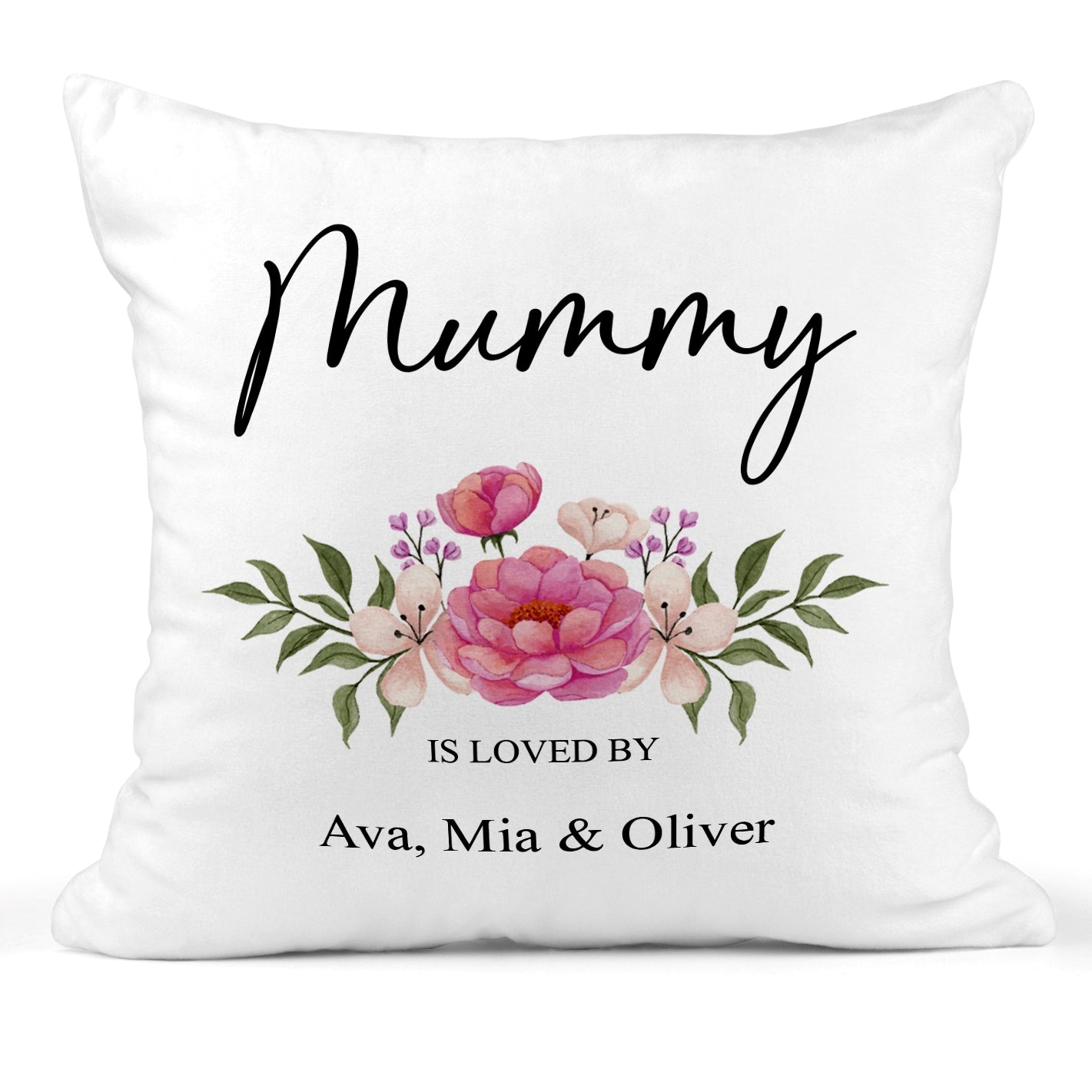 Mummy Is Loved By Cushion - Chicken Craft Ltd