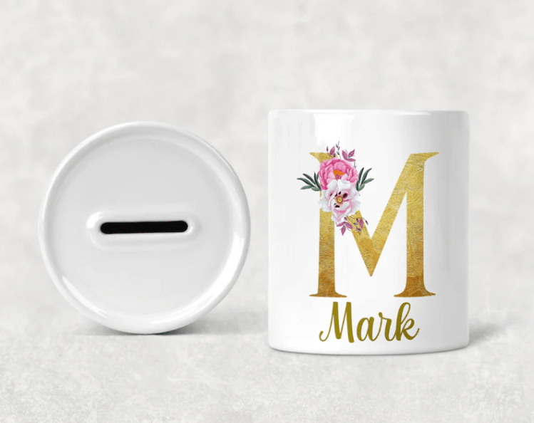 Personalised Ceramic Money Box - Chicken Craft Ltd