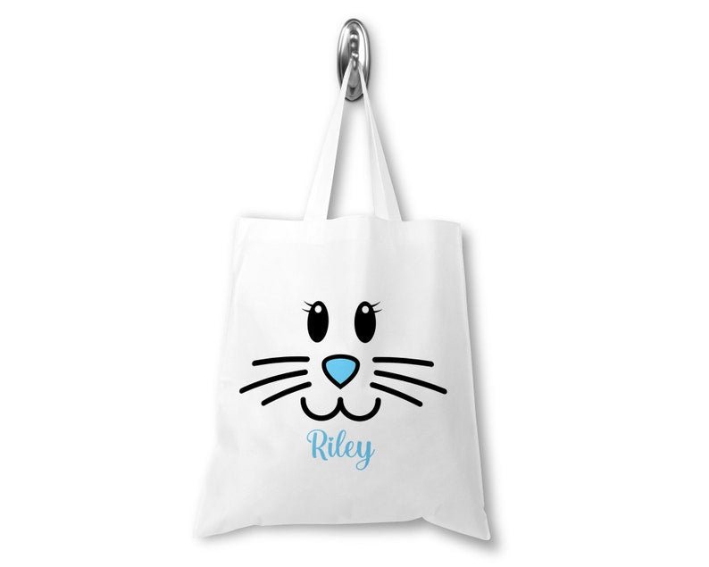Personalised Easter Bunny Tote Bag - Chicken Craft Ltd