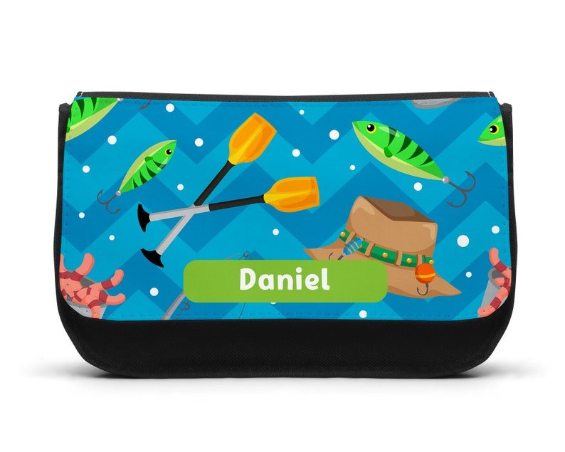Personalised Fishing Pencil Case - Chicken Craft Ltd
