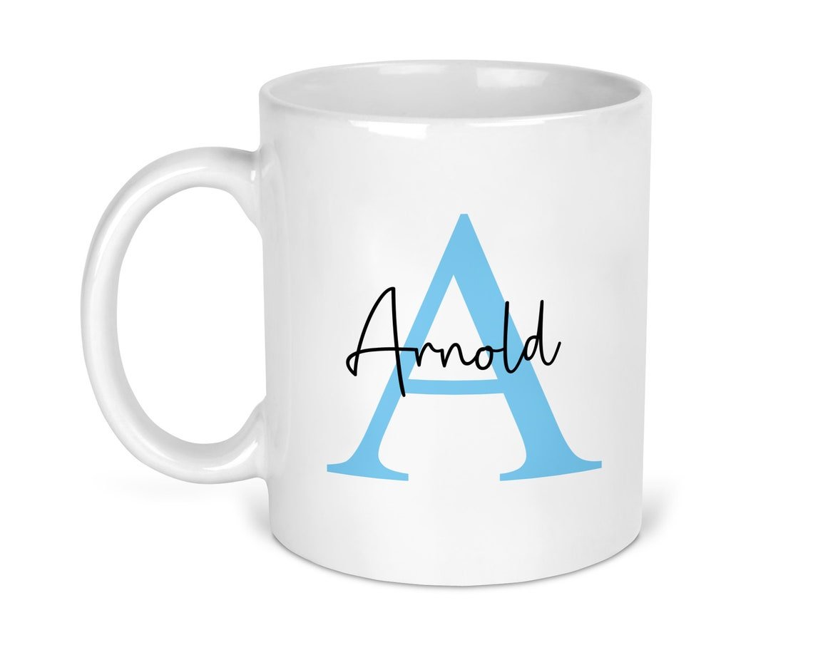 Personalised Initial Mug - Chicken Craft Ltd