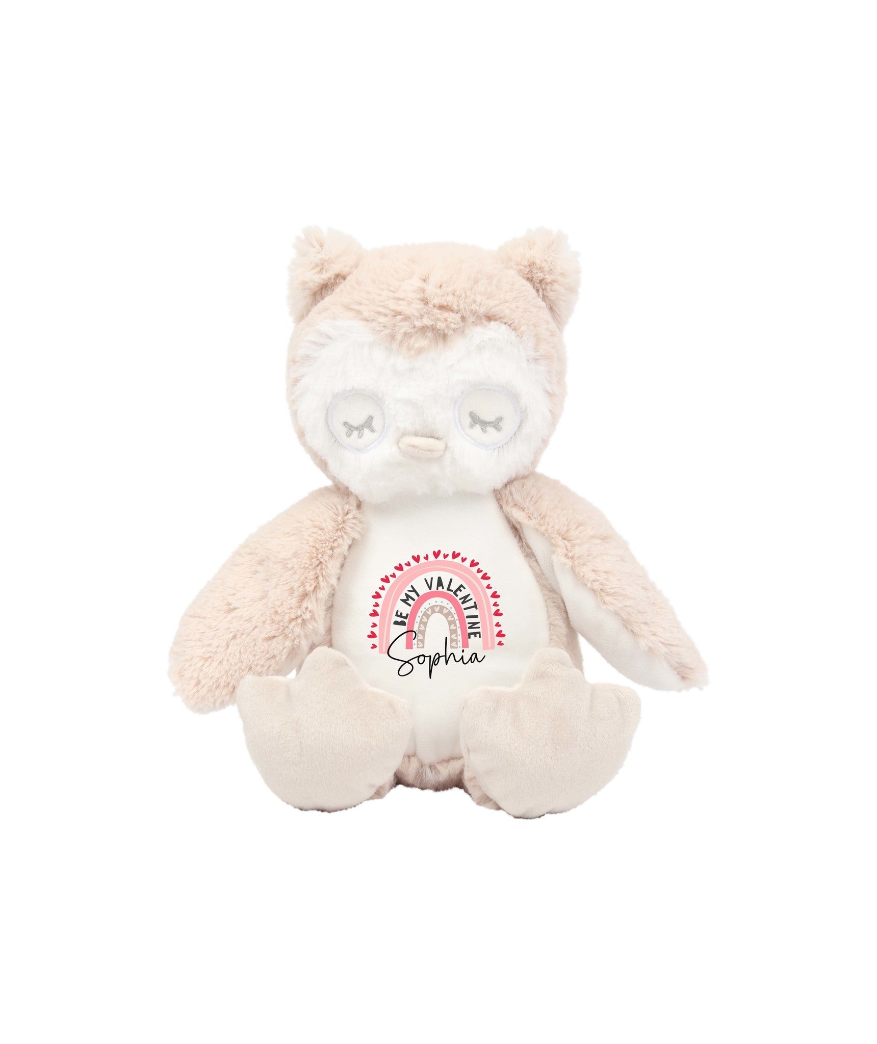 Personalised Owl Soft Teddy - Chicken Craft Ltd