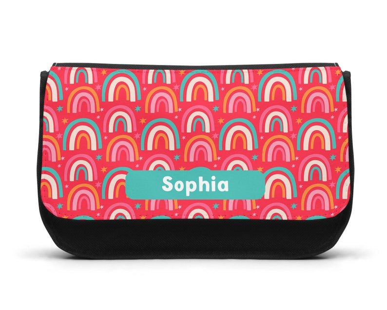 Personalised Rainbow Pencil Case - Chicken Craft Ltd